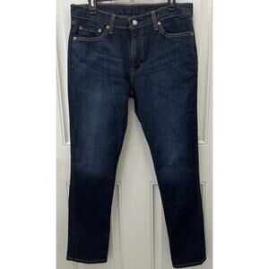 Levi's 511 Denim Slim Fit Men's 33x32 Jeans Dark Wash